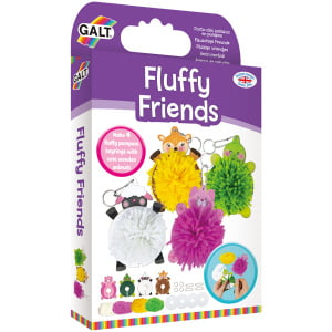 Set de creare brelocuri Fluffy Friends pentru copii , Galt